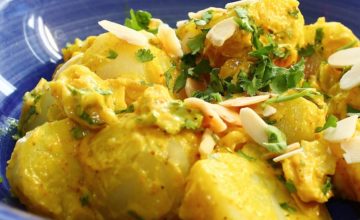 Insalata di patate al curry
