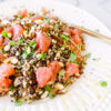 Insalata di quinoa e pompelmo