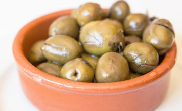 Olive schiacciate
