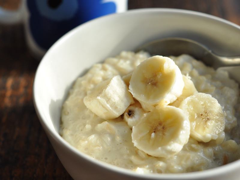 Porridge alle banane