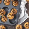 Muffin vegani con gocce di cioccolato